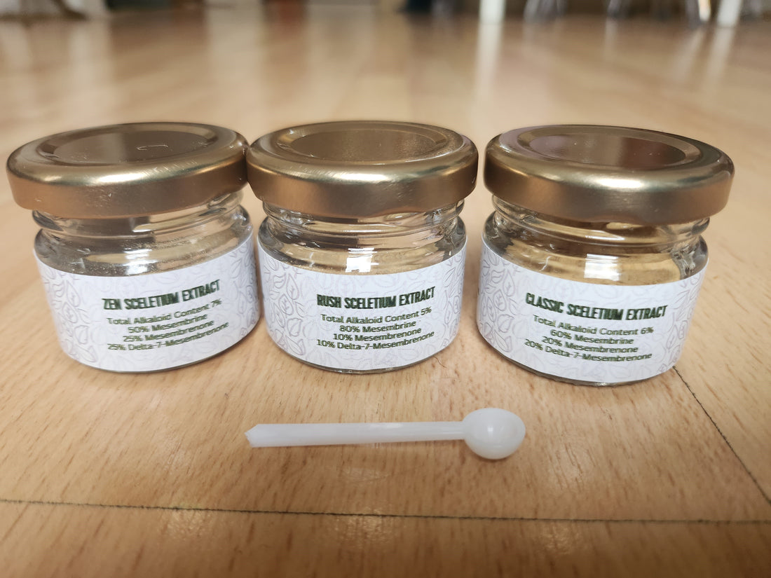 BioExtract's Sceletium Extracts Available