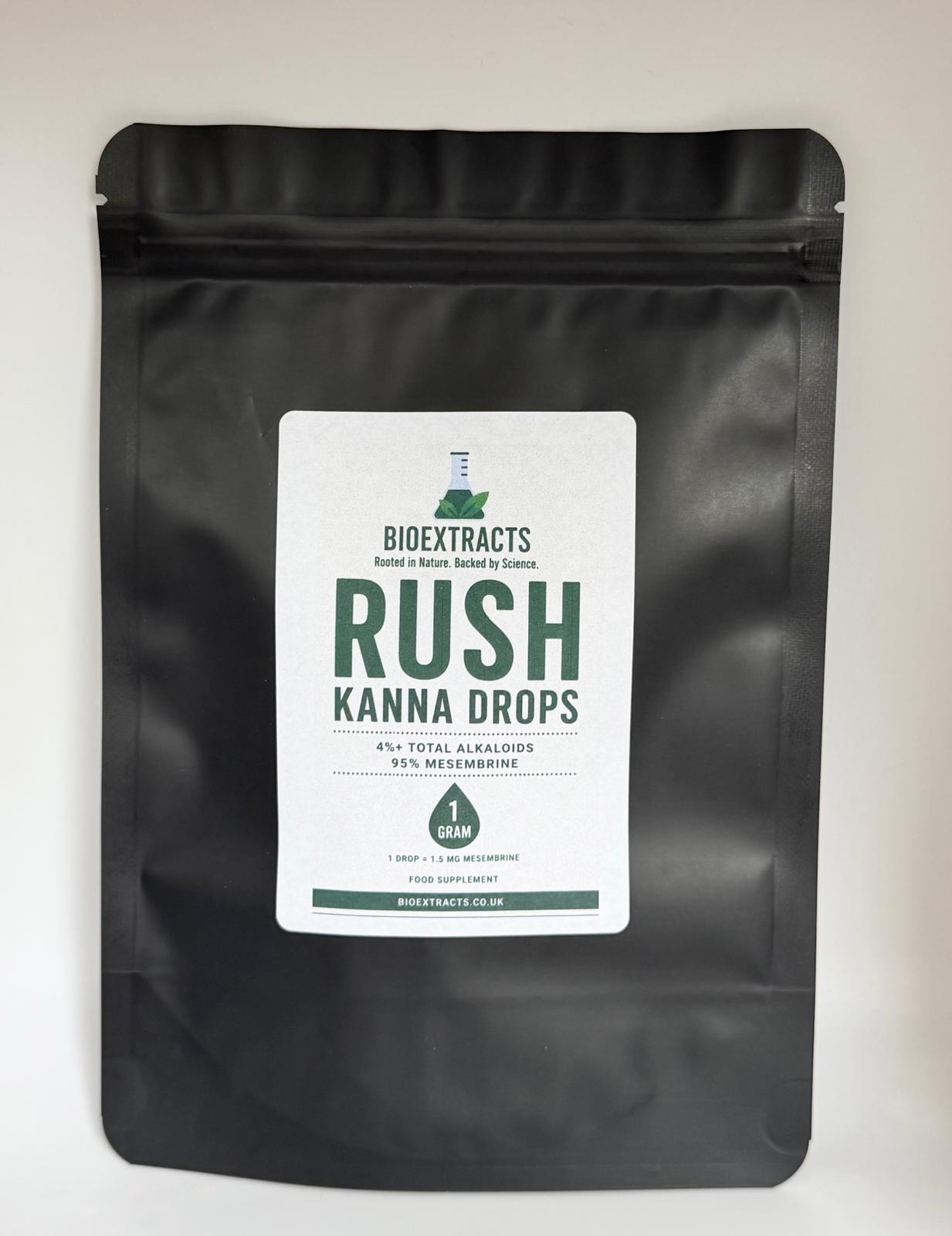 Rush kanna drops (High-mesembrine)