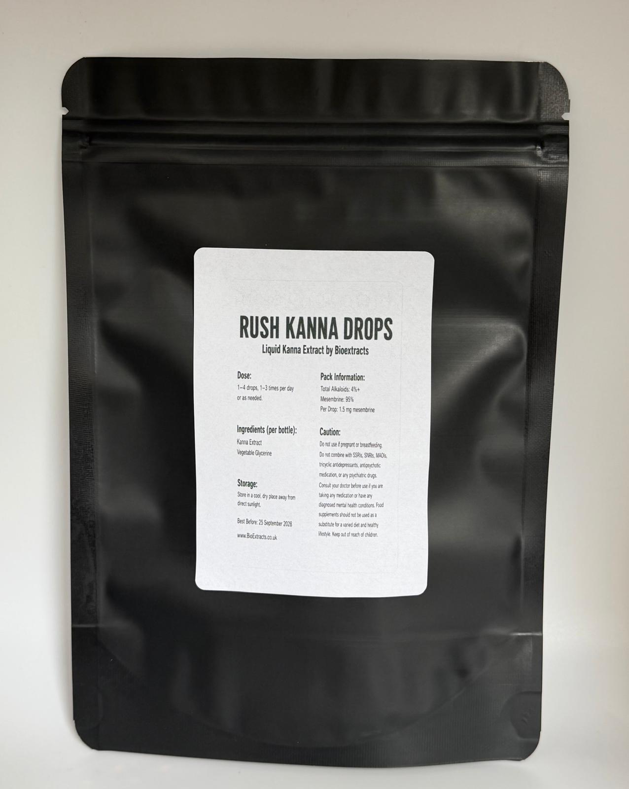 Rush kanna drops (High-mesembrine)